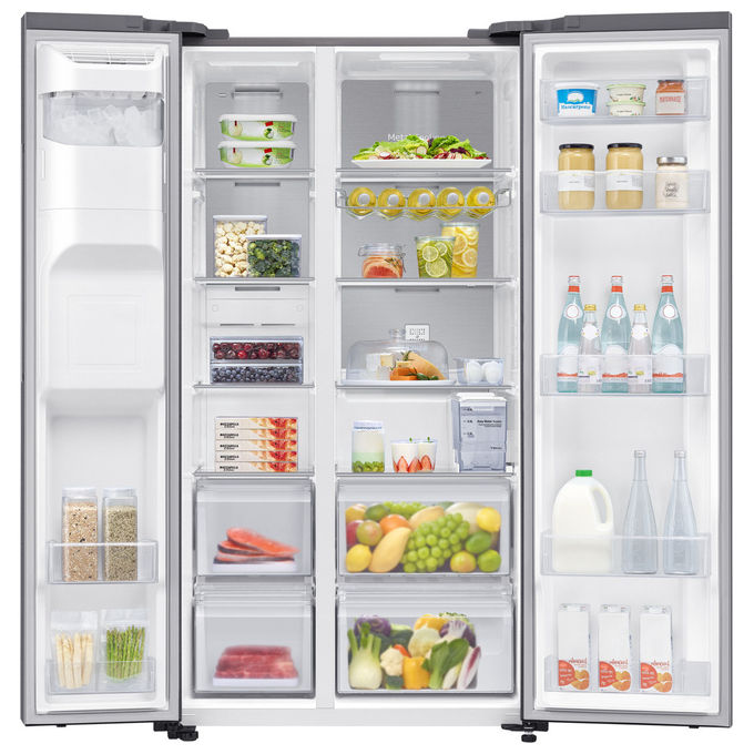 Samsung RS64DG53M3SLEF Frigorifero Side by Side Air Space AI 635 Litri