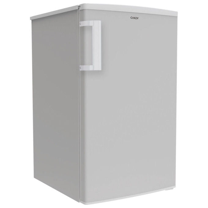 Candy COT1S45ESH - Frigorifero Mono Splitporta con congelatore 106 L, 84 cm, Classe E, 39 dB, Statico, Maniglia esterna in metallo, Argento