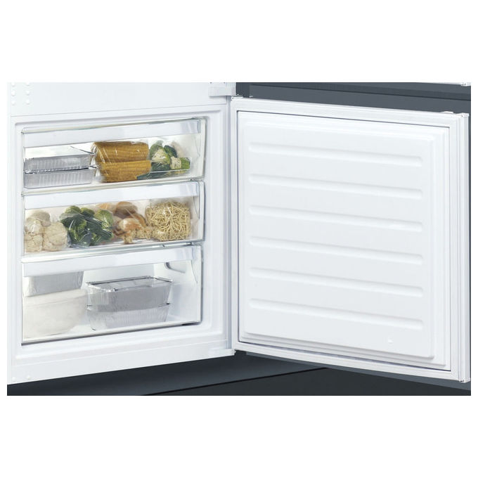 Indesit IND 401 Frigorifero Combinato da Incasso Capacita' 400 Litri Classe energetica F Low Frost Pure Wind Aircooler 193,5 cm Bianco