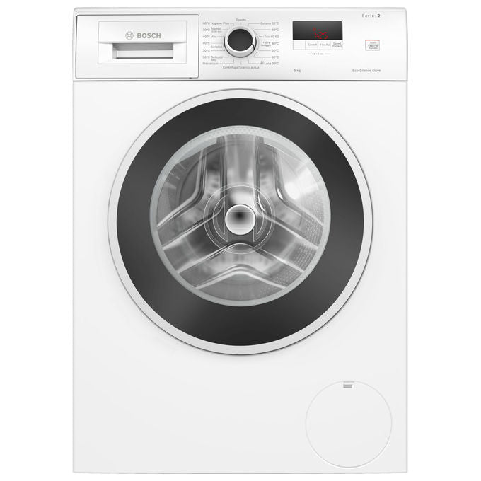 Bosch WGE03200IT Serie 2 Lavatrice Carica Frontale 8 Kg 1200 rpm Classe A EcoSilence Drive ActiveWater Plus (85x60x59 cm) colore Bianco