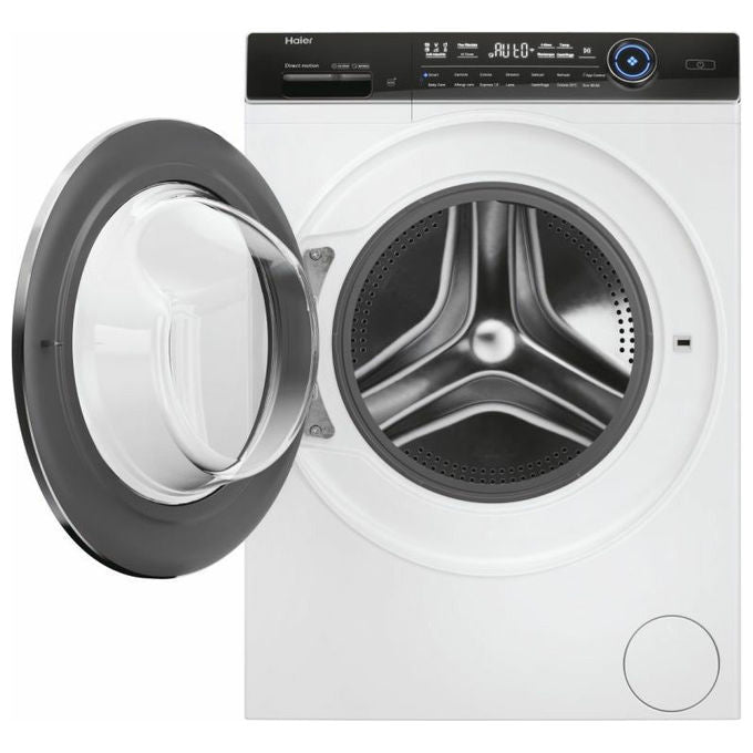 Haier HW90BD14979EUGIT I-Pro Serie 7 Plus Lavatrice Frontale 9 Kg 1400 rpm Classe A Vapore Wi-Fi Direct Motion (85x59x49 cm) colore Bianco