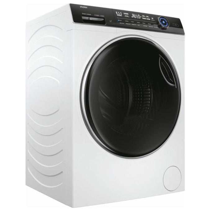 Haier HW90BD14979EUGIT I-Pro Serie 7 Plus Lavatrice Frontale 9 Kg 1400 rpm Classe A Vapore Wi-Fi Direct Motion (85x59x49 cm) colore Bianco