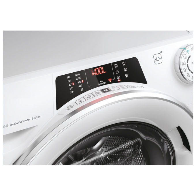 Candy RO41274DWMST-1-S Rapidó Lavatrice Carica Frontale 7 Kg 1200 rpm Classe A Vapore Wi-Fi BLE App hOn (85x60x45 cm) colore Bianco