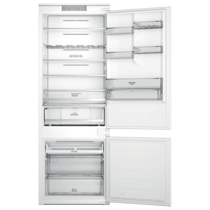 Hotpoint HA SP70 T121 Frigorifero Combinato No Frost da Incasso 394 Litri Classe Energetica E Bianco
