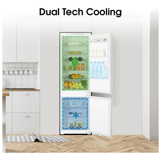 Hisense RIB312F4AWE Frigorifero Congelatore da Incasso 246L Classe E Bianco
