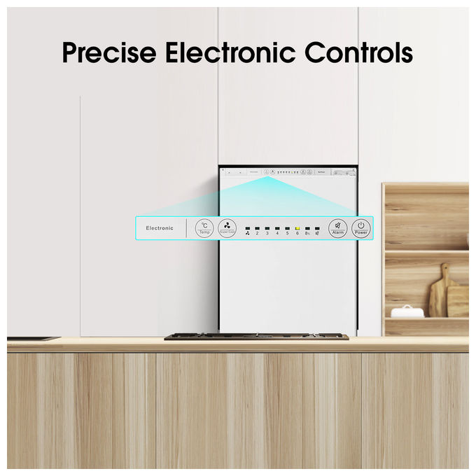 Hisense RIB312F4AWE Frigorifero Congelatore da Incasso 246L Classe E Bianco