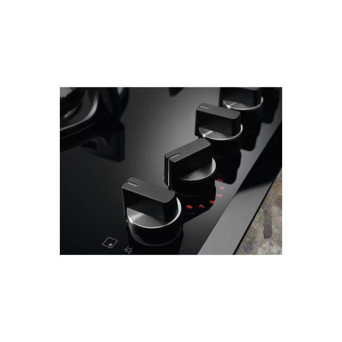 Electrolux KGG753753K Piano Cottura da Incasso a Gas 5 Fuochi 75 cm colore Nero