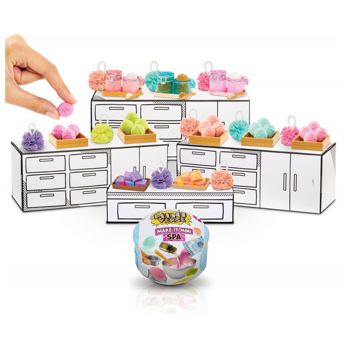 MGA Entertainment Miniverse Make It Mini Spa 531159 Set Creativo Miniature 8-18 anni