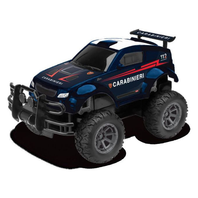 Re-El Toys Auto Radiocomandata Carabinieri 1:16 Grandi Pneumatici 6+