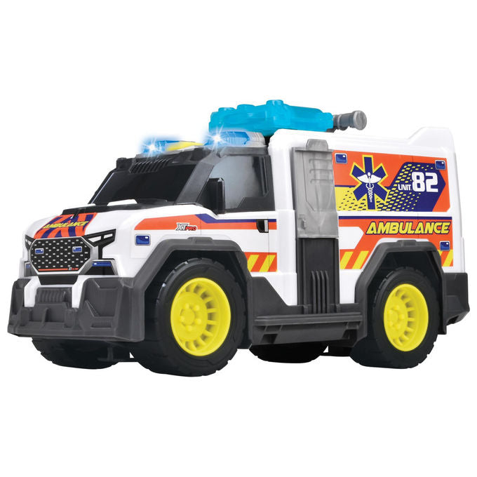 Dickie Toys Ambulanza Giocattolo 30cm con Luci e Suoni Multicolore 203306024