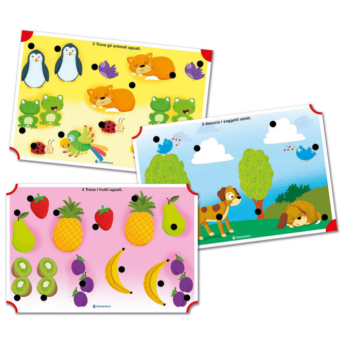 Clementoni 16472 Sapientino Parlante Gioco Educativo con Penne Interattive 3-6 Anni 16 Schede 32 Attivita' colore Multicolore