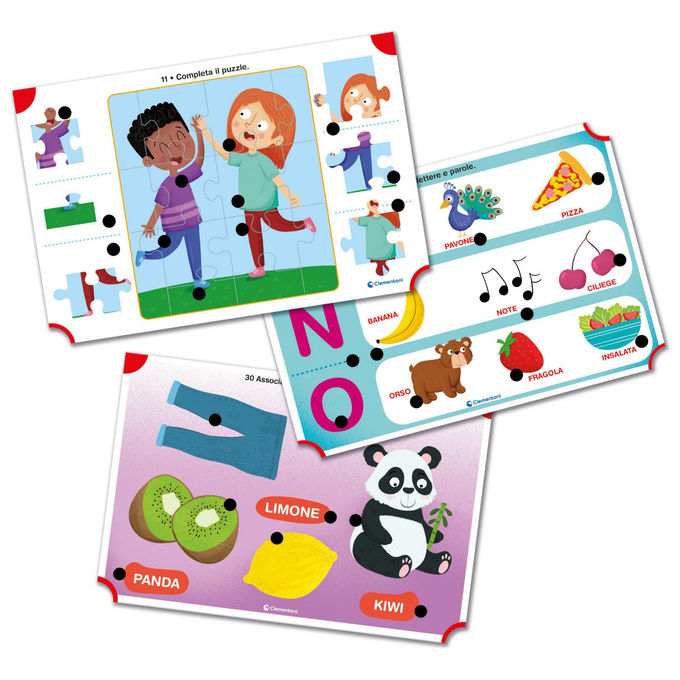 Clementoni 16472 Sapientino Parlante Gioco Educativo con Penne Interattive 3-6 Anni 16 Schede 32 Attivita' colore Multicolore