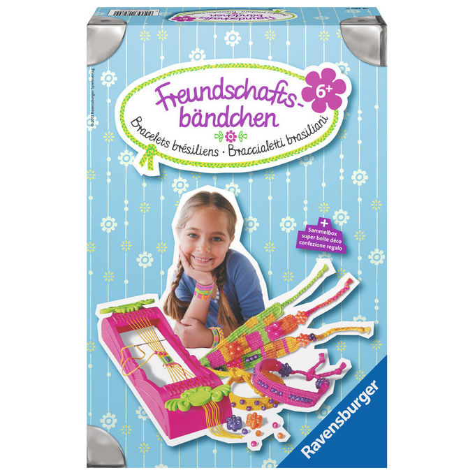 Ravensburger Kit Braccialetti Amicizia per Bambine 6+ Anni
