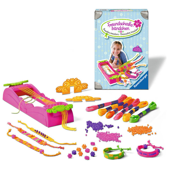 Ravensburger Kit Braccialetti Amicizia per Bambine 6+ Anni