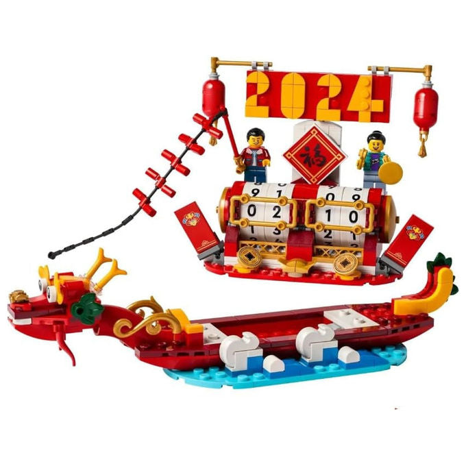 LEGO Calendario Festival 40678 Set 345 Pezzi con 2 Minifigure