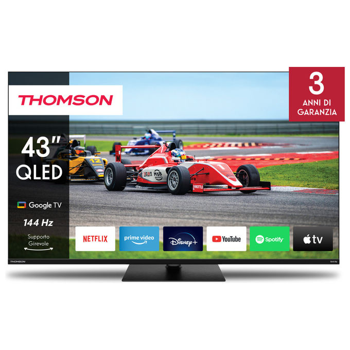 Thomson TV QLED 43'' 144Hz con Google TV