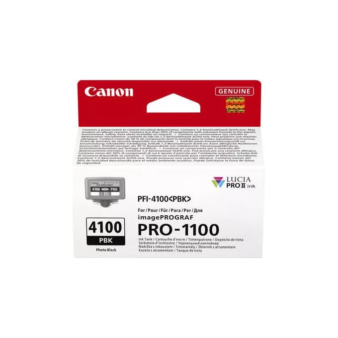 Canon 6777C001 LUCIA PRO II Cartuccia d'Inchiostro Originale Resa Standard 206 pagine colore Nero per foto