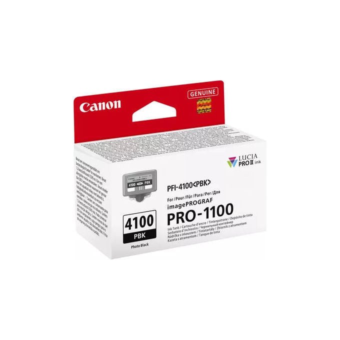 Canon 6777C001 LUCIA PRO II Cartuccia d'Inchiostro Originale Resa Standard 206 pagine colore Nero per foto