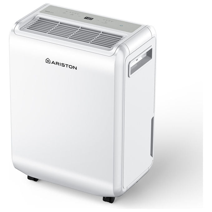 Ariston Thermo DEOS Evo 10 3381569 Deumidificatore con Serbatoio 1,85 Litri 20mq Bianco