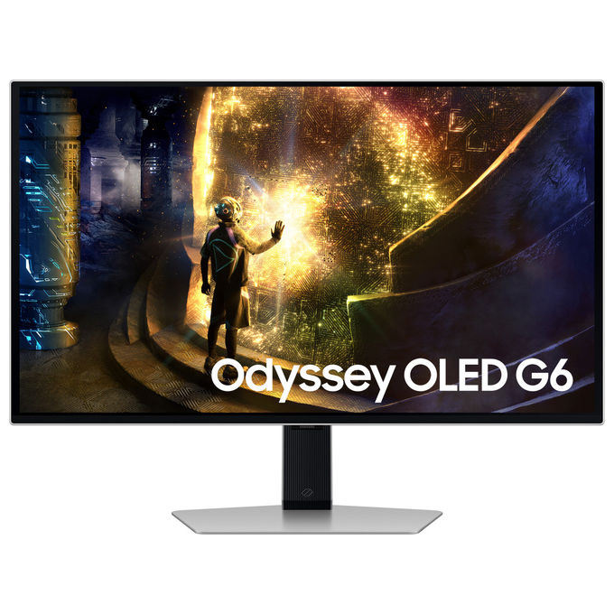 Samsung Odyssey OLED G6 Monitor Gaming 27'' QHD 240Hz 0,03ms HDR10+ G-SYNC FreeSync