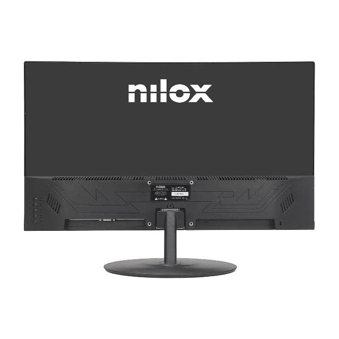 Nilox NXMMIPS240005 Monitor 24 Pollici Full HD, Monitor da Computer LED-IPS 1ms e300 cd-m2 Porte HDMI-VGA-TYPE C