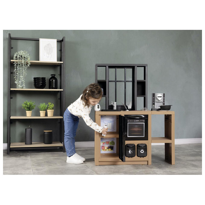 Smoby Cucina Loft Giocattolo Stile Industriale 50 cm +3 Anni 7600312600