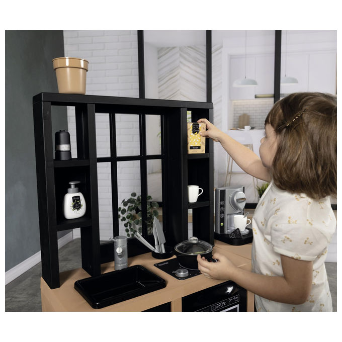 Smoby Cucina Loft Giocattolo Stile Industriale 50 cm +3 Anni 7600312600