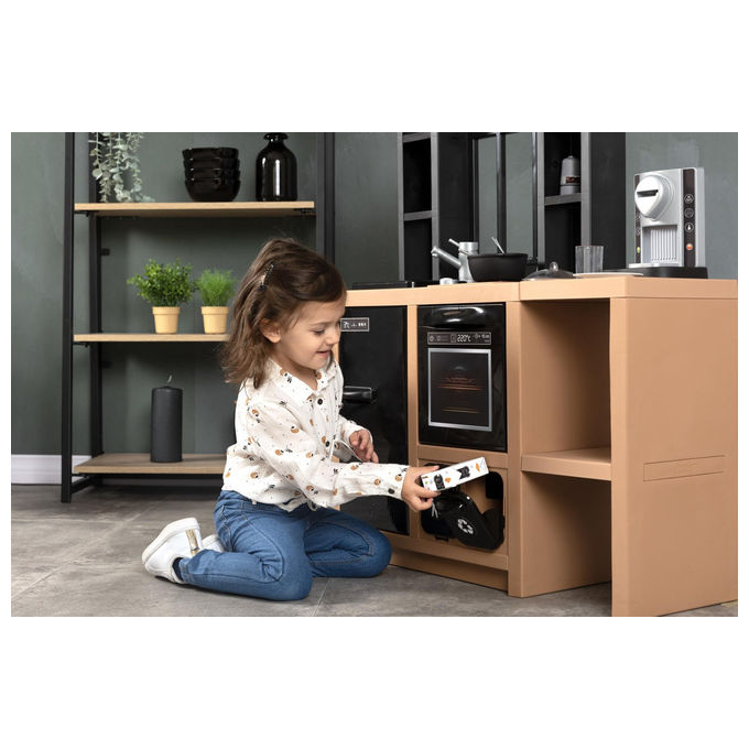 Smoby Cucina Loft Giocattolo Stile Industriale 50 cm +3 Anni 7600312600