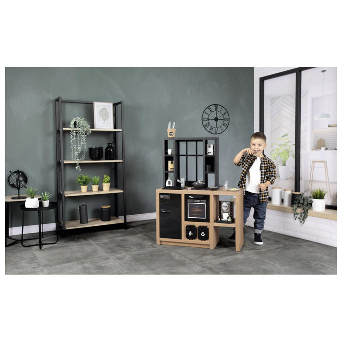 Smoby Cucina Loft Giocattolo Stile Industriale 50 cm +3 Anni 7600312600
