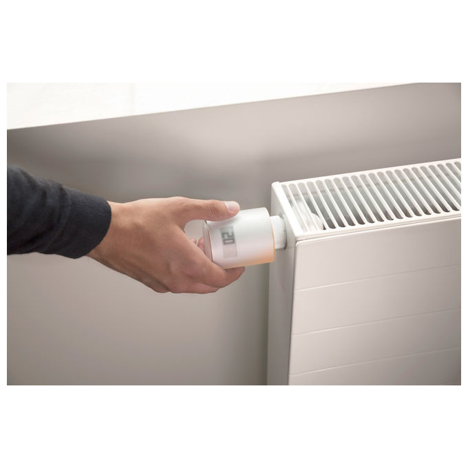 Netatmo Valvola Termostatica Wifi Intelligente, Multicolore, ‎8 x 5.8 x 5.8 cm; 190 grammi