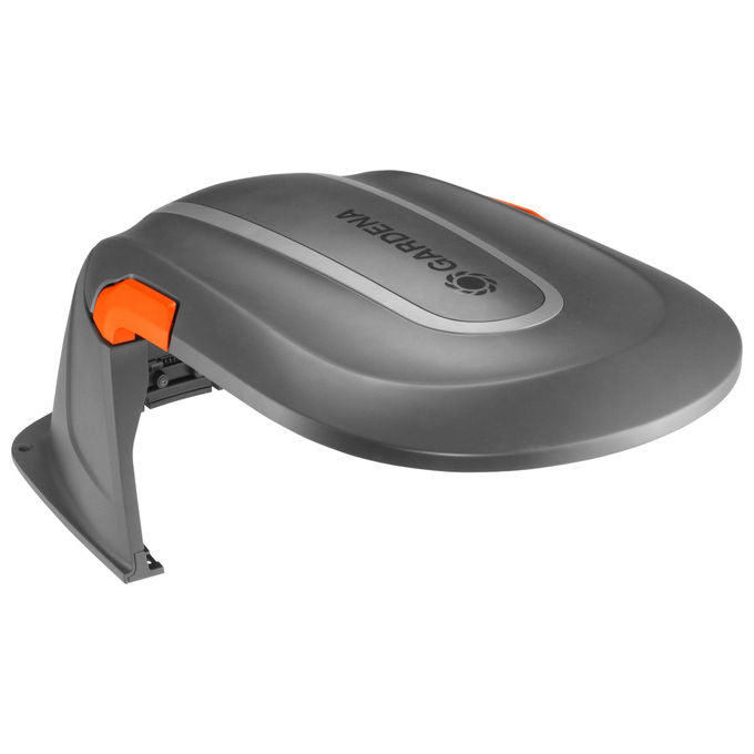 Gardena 15020-20 SILENO Copristazione Robot Rasaerba Protezione UV Minimo City Life colore Nero Arancione