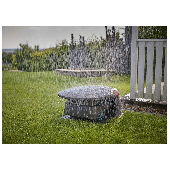 Gardena 15020-20 SILENO Copristazione Robot Rasaerba Protezione UV Minimo City Life colore Nero Arancione