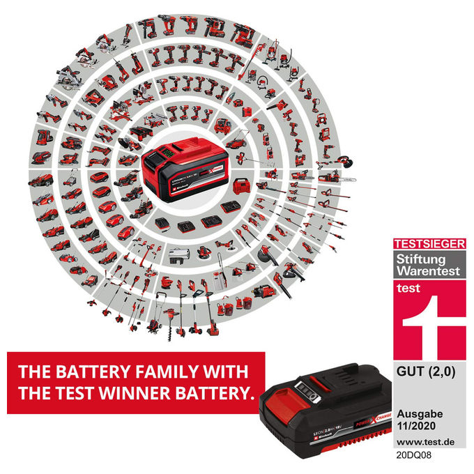 Einhell TE-CD 18-48 Trapano avvitatore a percussione 18V 48Nm Power X-Change