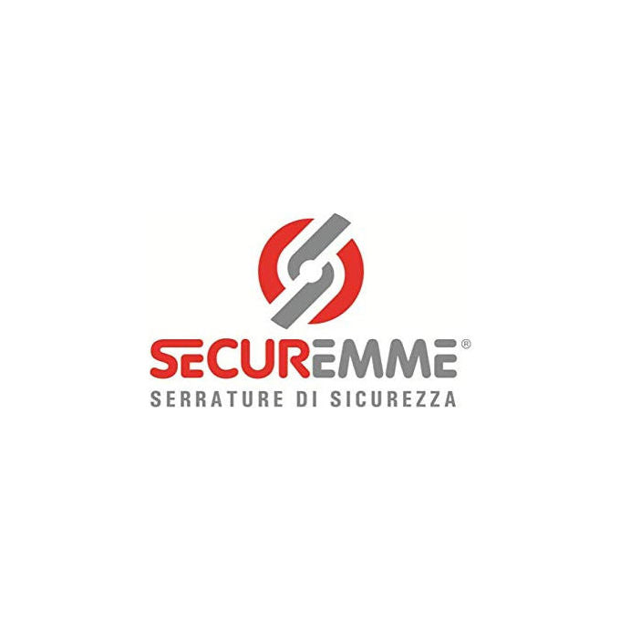 Securemme Serratura Triplice Doppia Mappa 28mm Interasse 63mm Entrata Chiave
