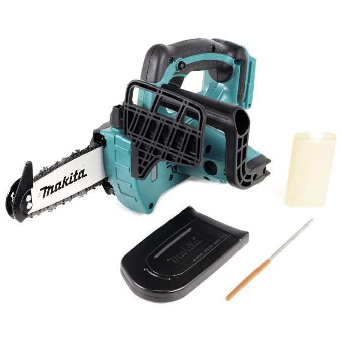 Makita DUC122Z LXT Motosega a Batteria Top Handle 18V Li-Ion barra 11,5 cm 5 m-s senza batteria colore Nero Blu