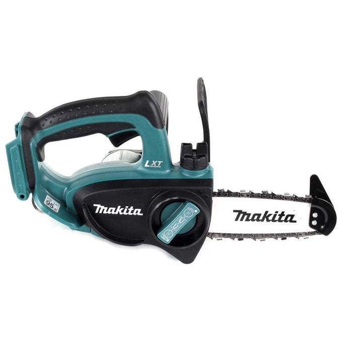 Makita DUC122Z LXT Motosega a Batteria Top Handle 18V Li-Ion barra 11,5 cm 5 m-s senza batteria colore Nero Blu