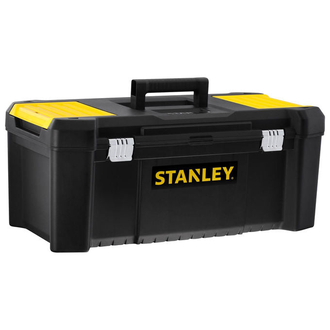 STANLEY Cassetta Porta Utensili 26'' in Polipropilene con Due Organizer Removibili