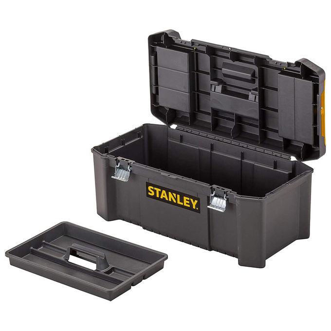 STANLEY Cassetta Porta Utensili 26'' in Polipropilene con Due Organizer Removibili