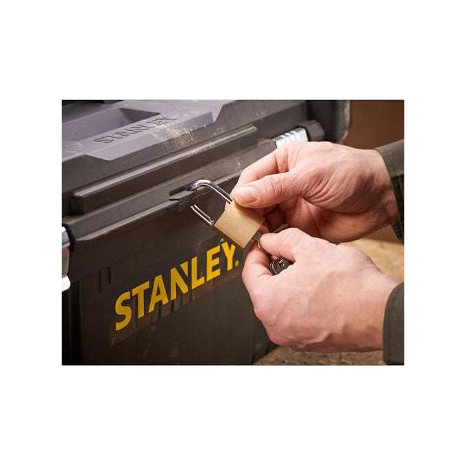 STANLEY Cassetta Porta Utensili 26'' in Polipropilene con Due Organizer Removibili