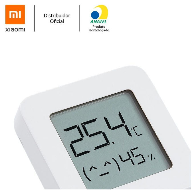 Xiaomi Mi Temperature and Humidity Monitor Monitor Temperatura e Umidita' Design Elegante Connessione Bluetooth Schermo 1.5 LCD Bianco Versione Italiana