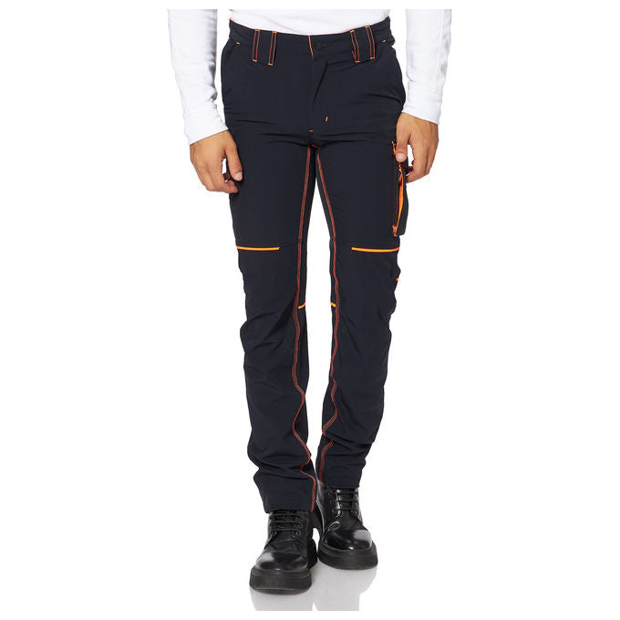 U-Power Pantaloni da Lavoro Slim Fit Blu Scuro Taglia XL Materiale Resistente