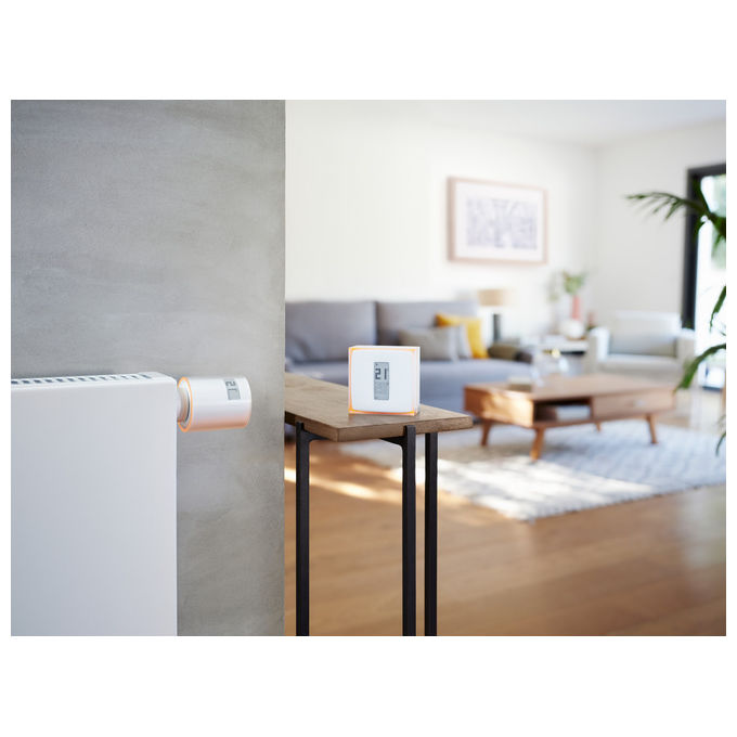 Netatmo Termostato Smart con 3 Valvole Kit Completo di Controllo Termico Intelligente per la Casa