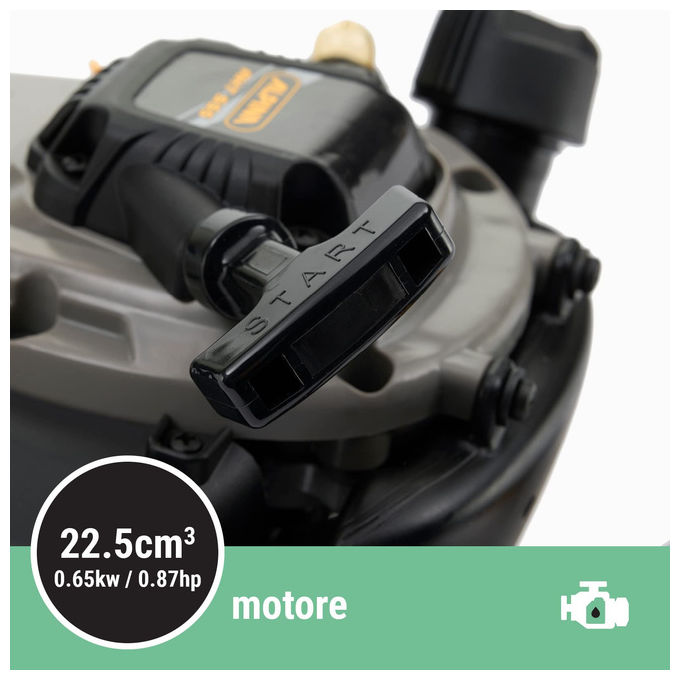 Alpina Tagliasiepi a Scoppio AHT 555 - Lame 56 cm - Motore 22,5 cc - Rami fino 27 mm