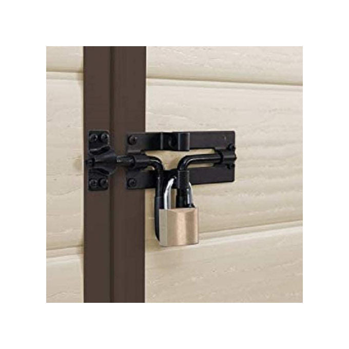 Keter 240025 Manor Casetta da Giardino in Resina con Finestra e Pavimento Incluso 130x192x198 cm colore Beige