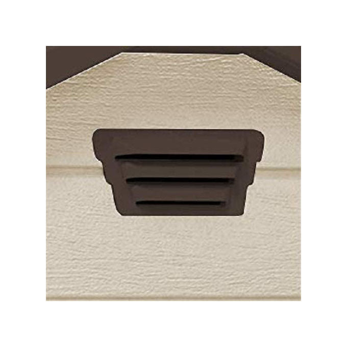 Keter 240025 Manor Casetta da Giardino in Resina con Finestra e Pavimento Incluso 130x192x198 cm colore Beige