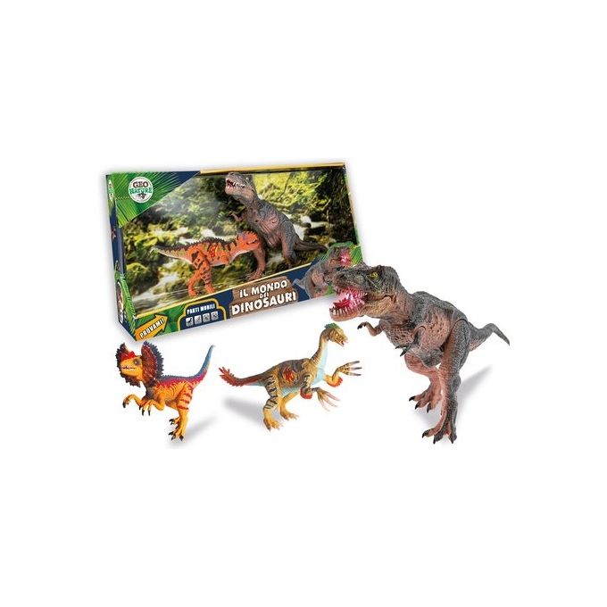 Teorema Animale Geo Nature Coppia Dinosauri con Suoni e Luci