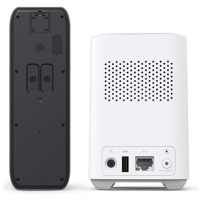 Eufy E8213 Security Video Doorbell 2 Pro con Homebase, doppio rilevamento del movimento, rilevamento dei pacchetti, 2K HD, riconoscimento famiglia,