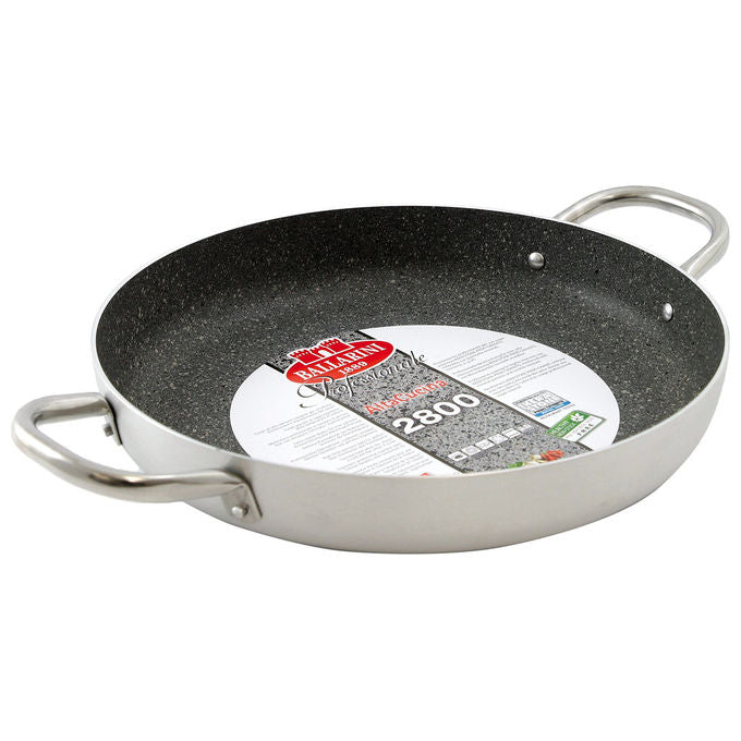 BALLARINI Tegame 36 cm Alluminio Antiaderente 2 Manici Acciaio Inox
