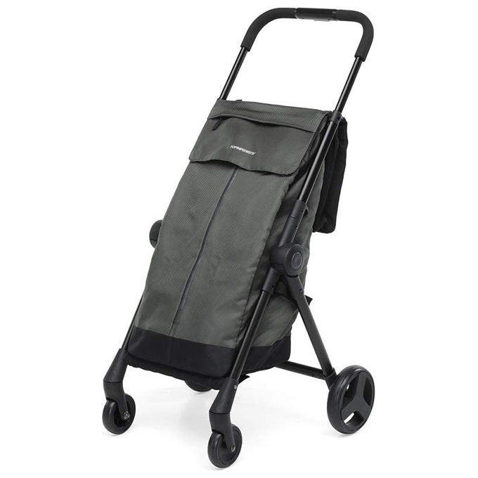 Foppapedretti Go Fast Passeggino Leggero Alluminio Grigio con Borsa Termica
