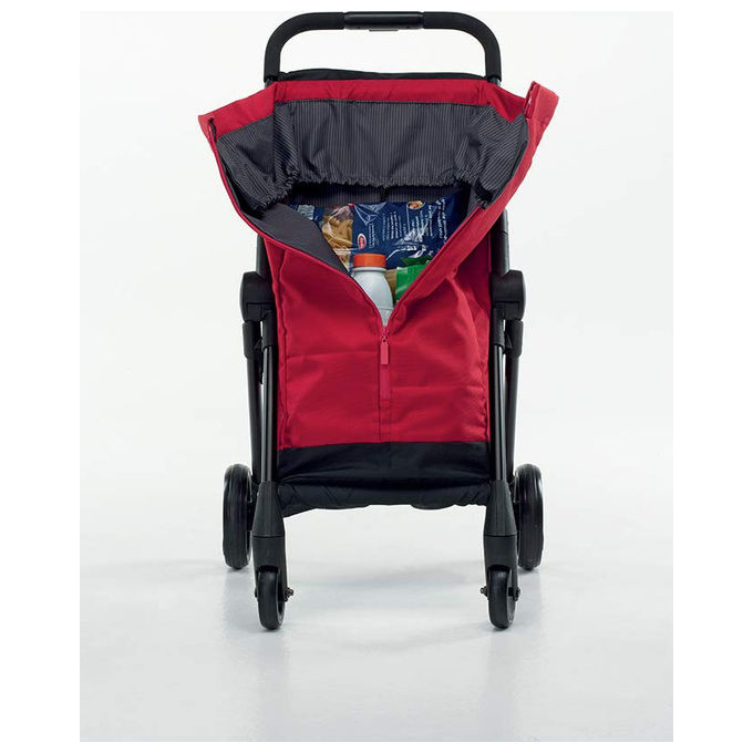 Foppapedretti Go Fast Passeggino Leggero Alluminio Grigio con Borsa Termica